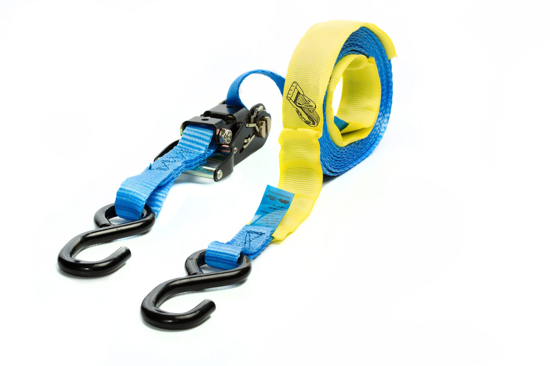 Ratchet Tie Down 25mm x 5mtr LC 750kg With S Hook