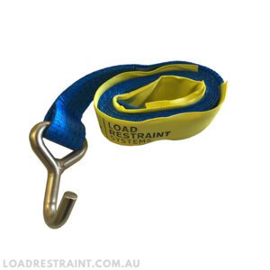 Heavy Duty Car Carrying Replacement Strap 50mm x 2.5mtr With Single J Hook