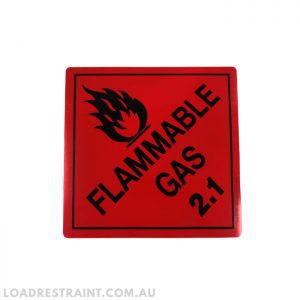 Label-Flammable Gas 2.1 250mm