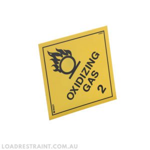 Label - Oxidizing Gas 2 250mm