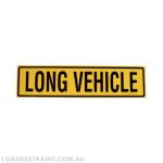 Metal Long Vehicle Sign 1200mm x 300mm