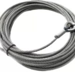 Winch Cable 12mm x 30mtr Steel Core With a Swivel Safety Hook & Tapered End