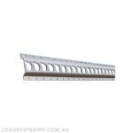 3mtr Zinc plated F-Track